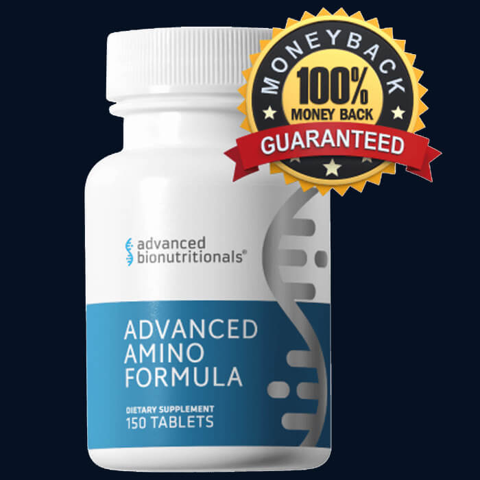 Advanced Amino Formula supplement bottle